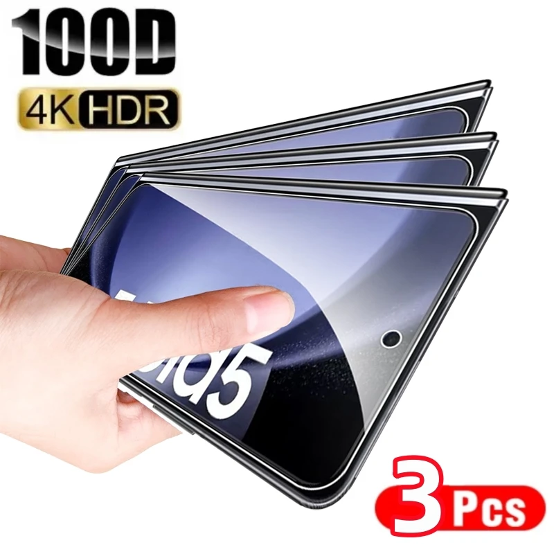 

1-3 шт. твердое закаленное стекло твердостью 9H для Samsung Galaxy Z Fold 5 Fold5 фотовнешняя защита экрана ZFold5 Противоударная стеклянная защита