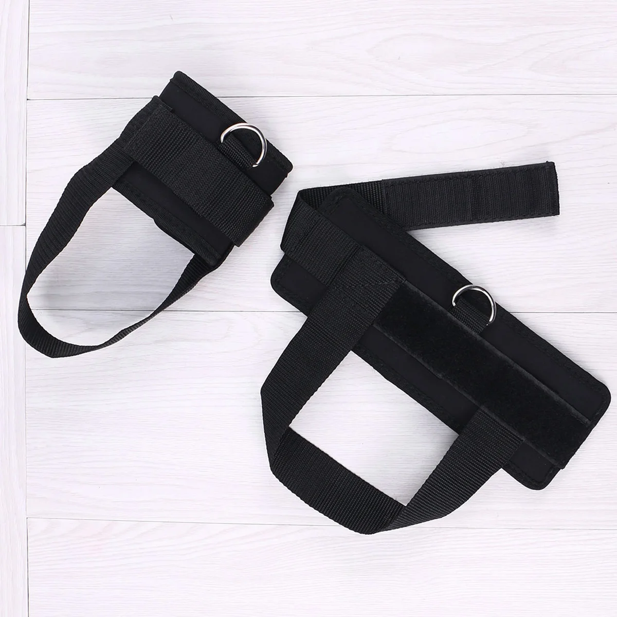 

Ankle Support Sport Ankle Strap Padded D-ring Ankle Cuffs Ankle Protectier for Gym Workouts Leg Weights Exercises
