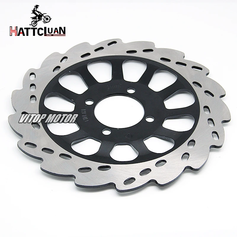 Rotore Disco Freno Flottante 220 Mm | Per Mini Moto Pit Bike Dirt Bike | Foro Centrale 76 Mm | Ricambio