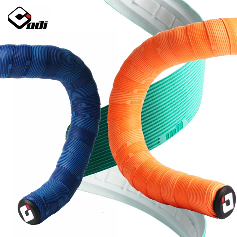 Cycling Handlebar Tape ODI Road Bike Bar Tapes with Wrap End Plug