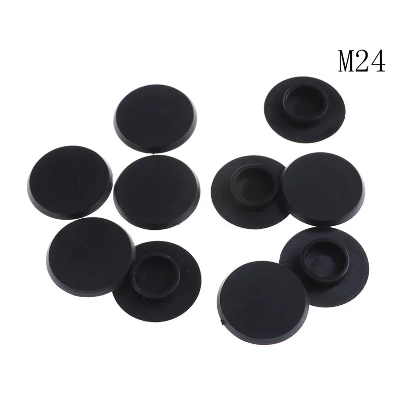 10Pcs Hex Socket Allen Bolt Screw Nut Hexagon Head Cover Cap Protector M4-M24