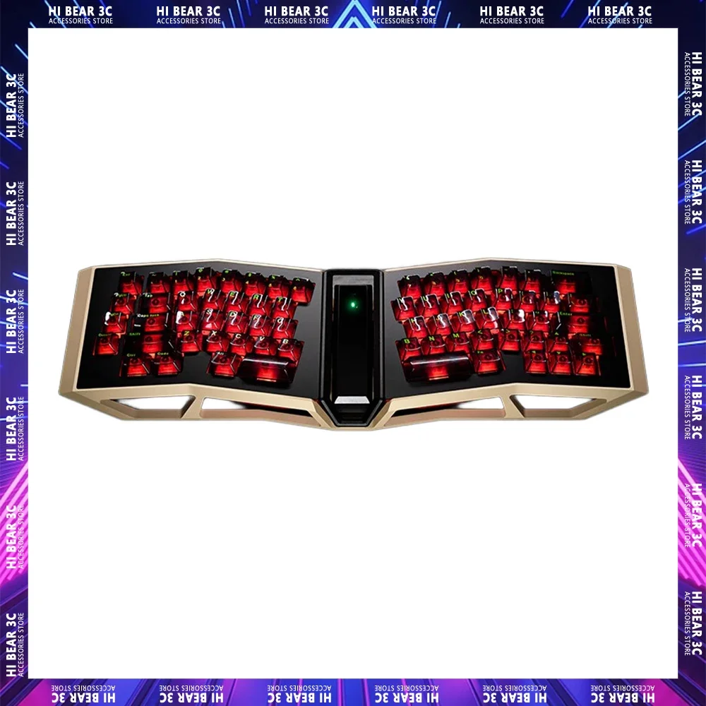 

Angry Miao AFA Mechanical Keyboard Hot Swap RGB Backlit Custom Bluetooth Wireless Keyboard Low Delay Pc Gamer Gaming Keyboard