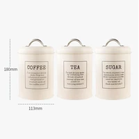 Coffee Sugar Container Sets 3