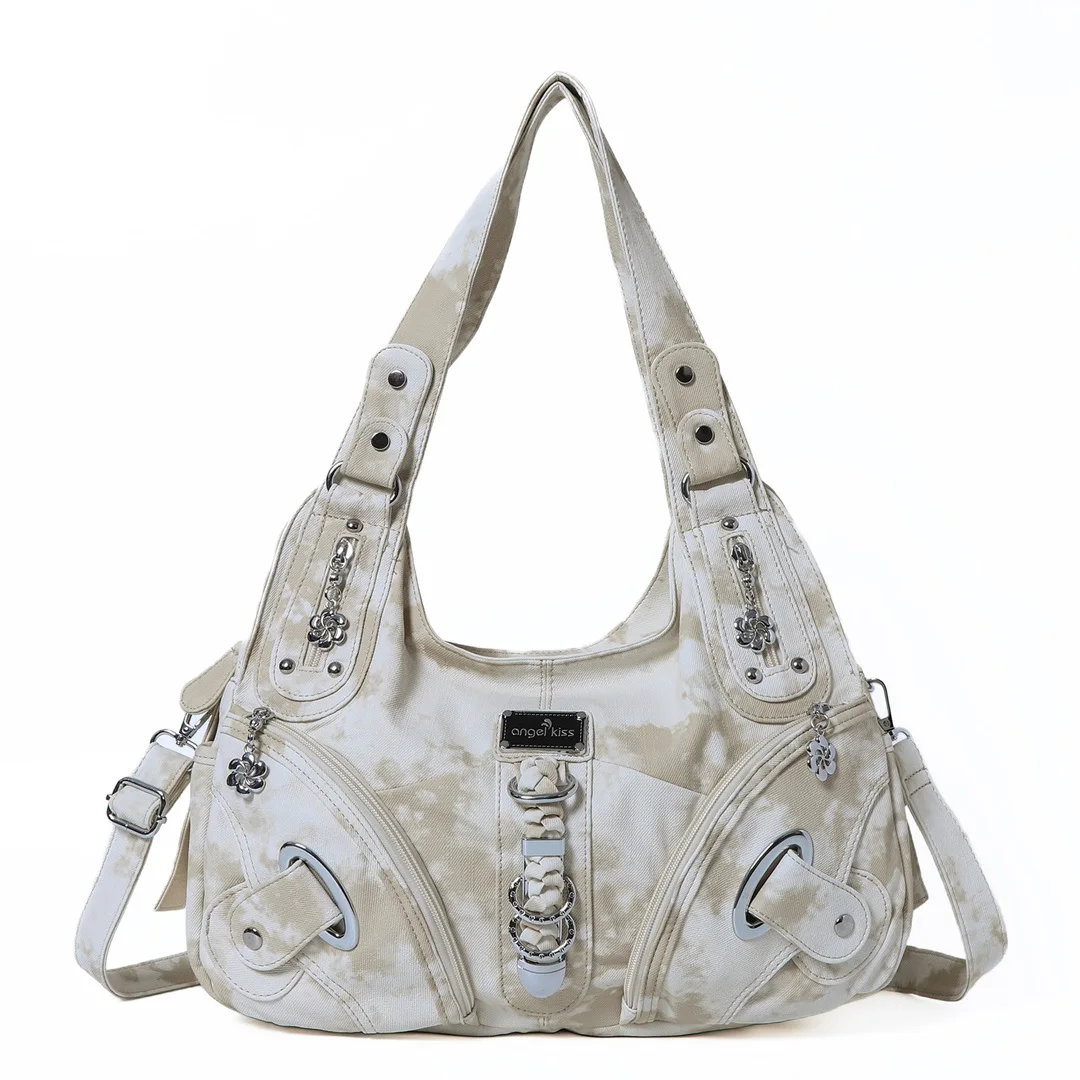 Angel kiss Women Shoulder Bag Top-handle Handbag Large