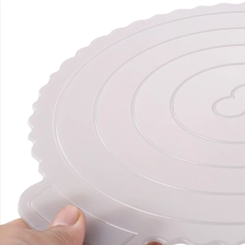 Cake Stand Round Cardboard Base Plastic Paper Cupcake Tray