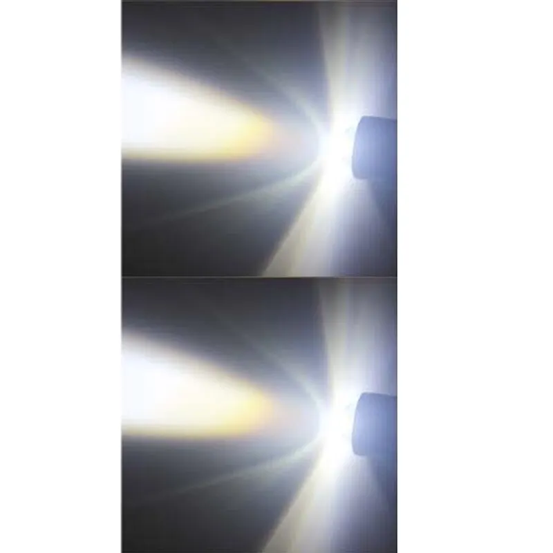 Ultra-Bright Dual-Color Motorcycle Headlight with Hi-Lo Beam Functionality