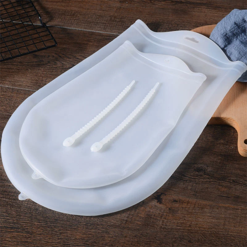 Food Grade Silicone Kneading Dough Bag Blend Flour Mixing Mixer Tool for Bread Pastry Pizza dough kneading bag