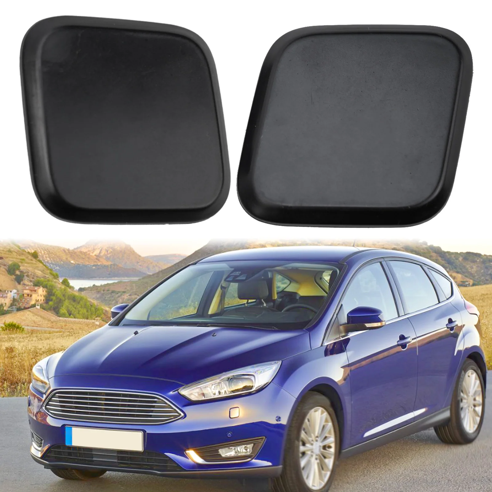 

2 шт., Форсунка для омывателя Передних Фар Ford Focus 2015-2018