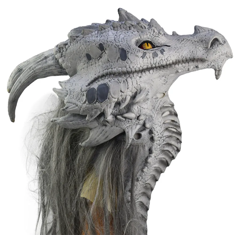 【貴重】MASCHERA DRAGONHEADS DRAGONTAILS Amazon.com: Toddmomy Halloween Dragon Masks Dragon Head