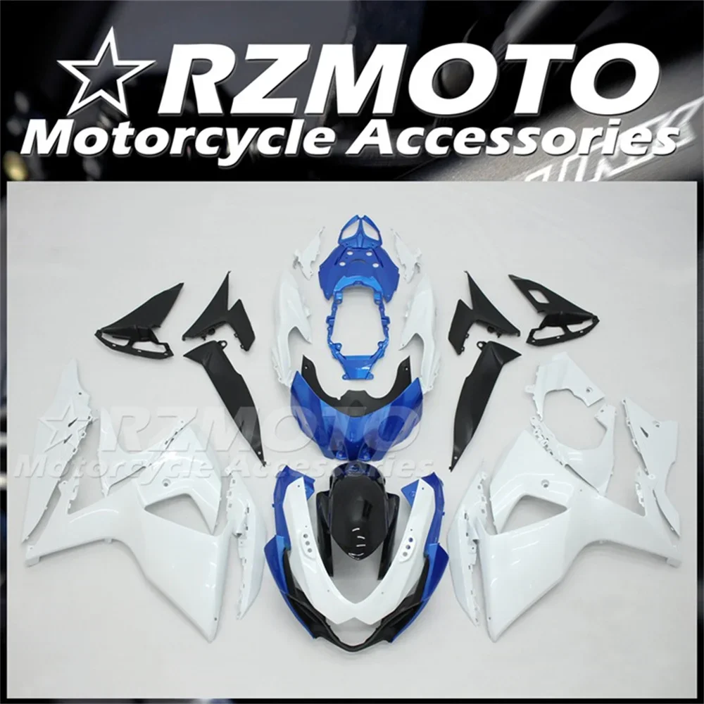 

ABS персонализированный комплект для мотоциклистов, branco e синий, Suzuki GSX-R1000, K9, 2009, 2010, 2011, 2012, 2013, 2014, 201, 2015,