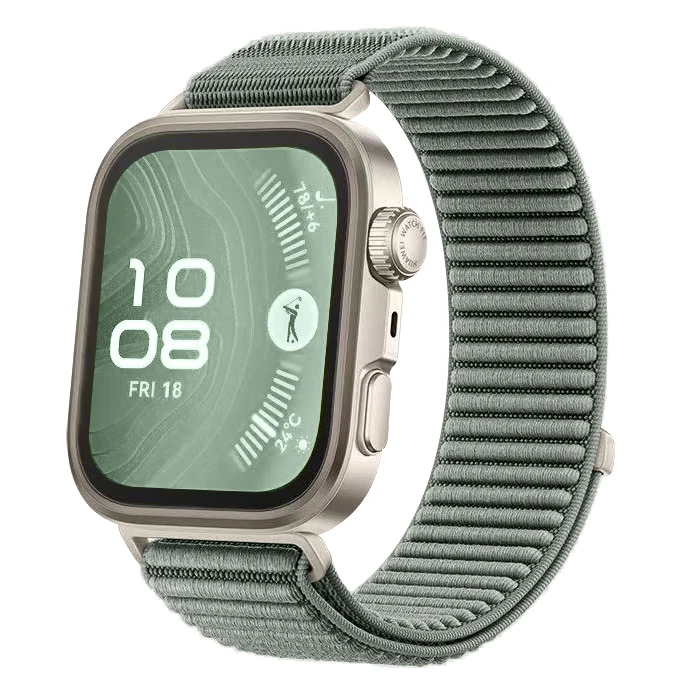 Nylon Loop Woven Sports Smartwatch Wristband