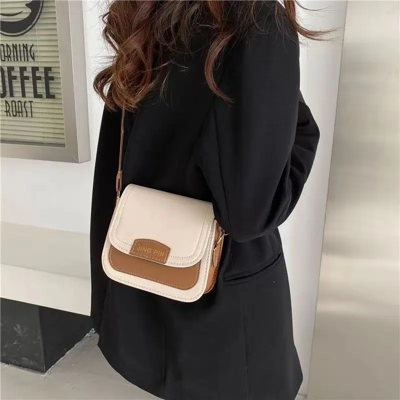 Crossbody Bag Women New High-grade Luxury Brand Shoulder Bag Contrast Handbag Winter Joker Fashion Shoulder Messenger Bag