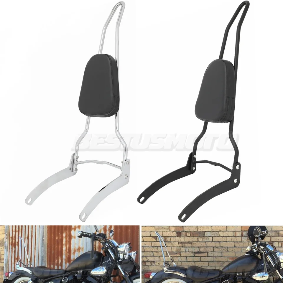 National Cycle Sissy Bar Backrest Pad For 2007-2011 Yamaha Virago V Star 250