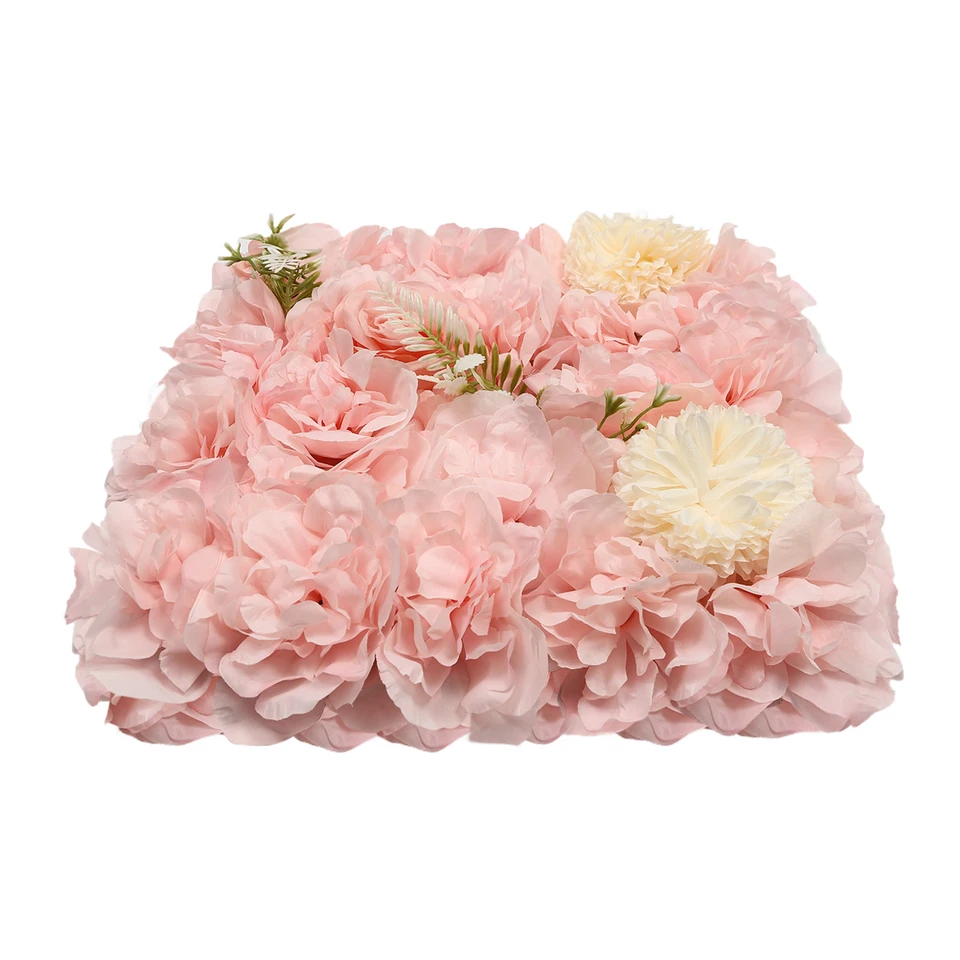 Artificial Rose Flower Wall Panels for Decoration