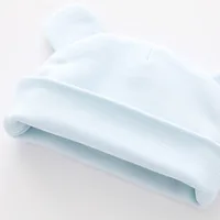 Baby Girl Hat Gloves Set Cotton Newborn Beanie for Girls Accessories Baby Cap Toddler Infant Bonnet Hats New Born Gift 4