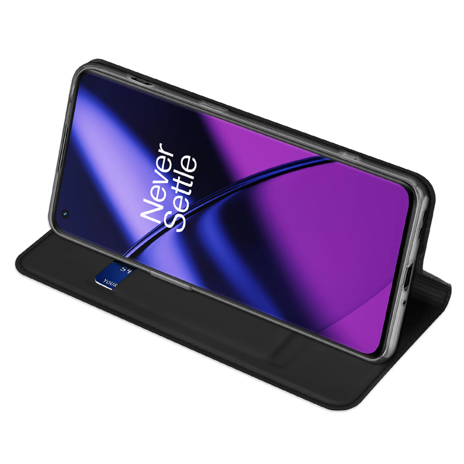 Luxurious Flip Ultra-thin Leather Wallet Phone Case with 4 Card Slots and Shockproof Protection by DUX DUCIS