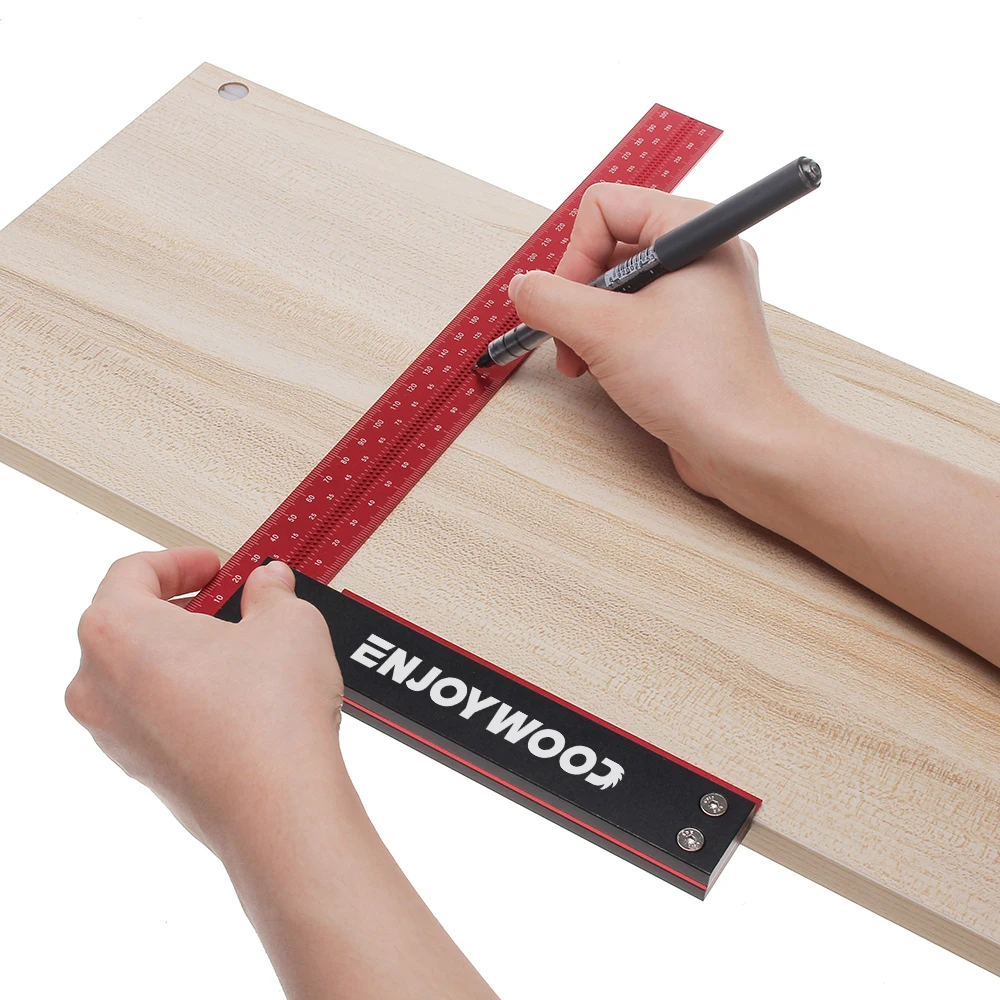 Aluminum Alloy L Shaped Ruler for Woodworking and Framing