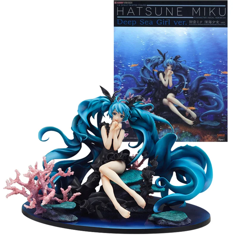 Good Smile Genuine Hatsune Miku Anime Figure Deep Sea Girl