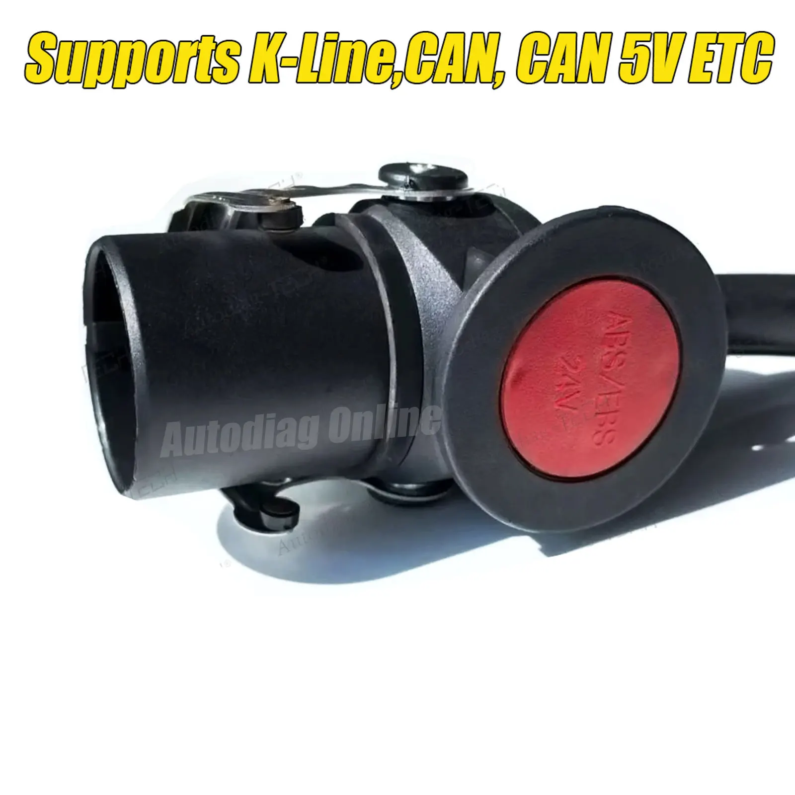 OBD2-Diagnosekabel mit 7 Pins für Bosch/Wabco LKW ISO 7638 EBS/ABS Diagnosekabel für Autel/Autocom/LUANCH Scanner – Detail 6
