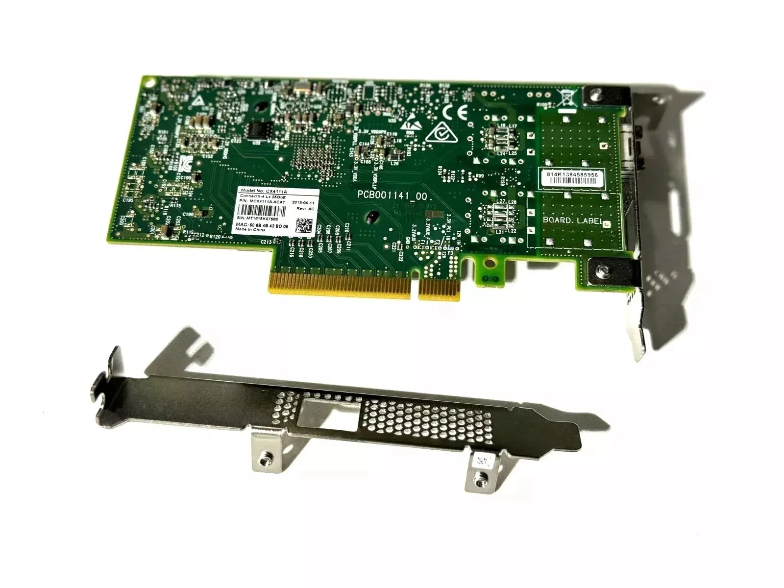 拡張カード mellanox connectx-4 cx4111a acat 25ge Mellanox CX4111A MCX4111A-ACAT PCI E 3.0 ConnectX-4