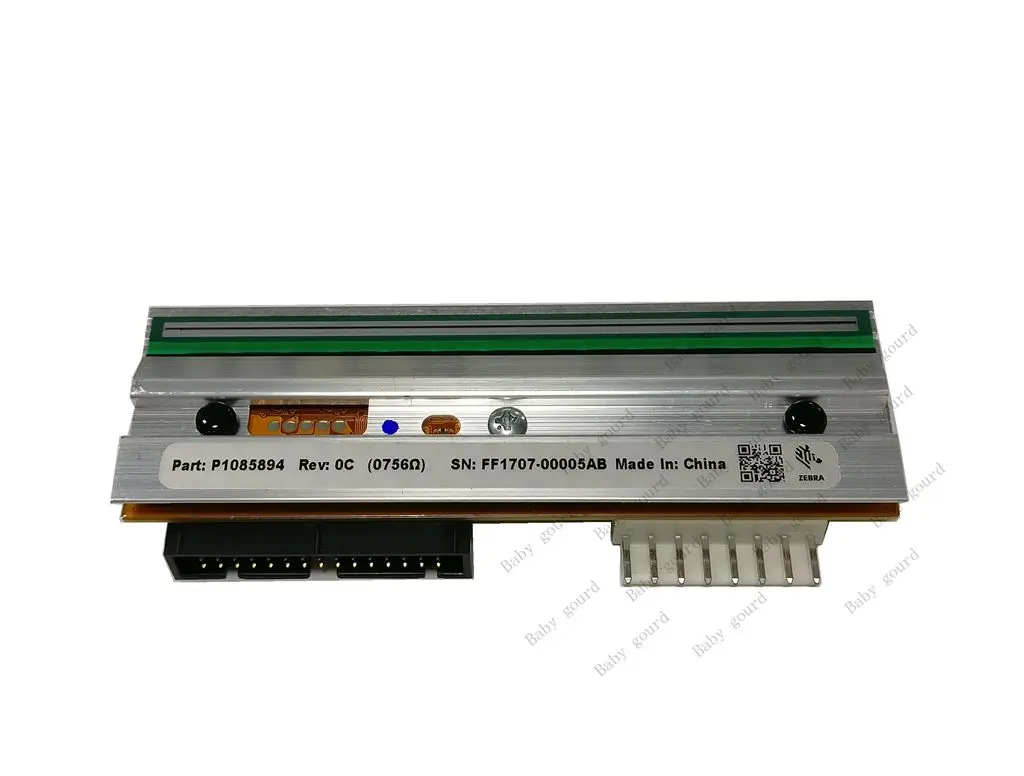 

Бесплатная доставка, новая оригинальная термальная печатающая головка для Zebra ZT510 203 точек/дюйм, печатающая головка для штрих-кодов и этикеток, цвет 510