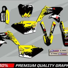 Team Graphics Decals Stickers For Suzuki RMZ450 2008 2009 2010 2011 2012-2014
