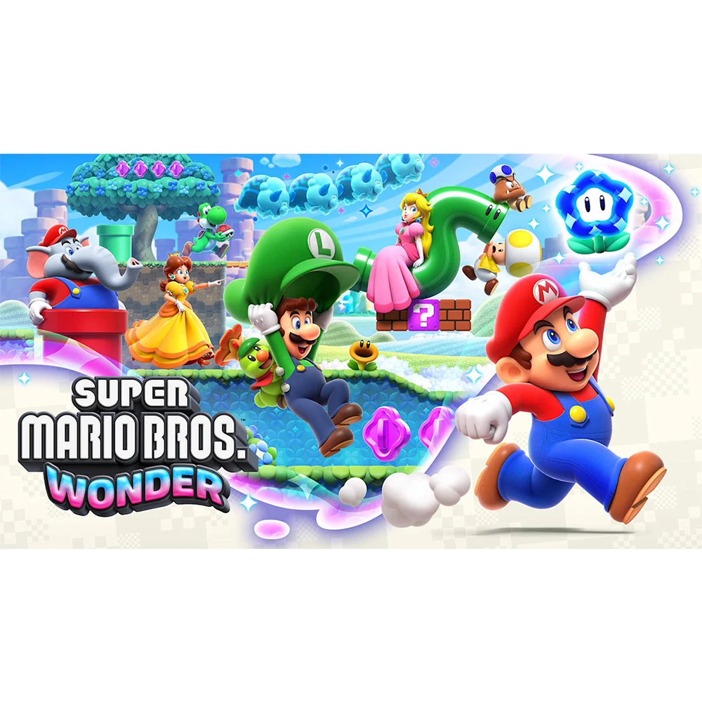 Nintendo Switch Game - Super Mario Bros. Wonder - Games Cartridge