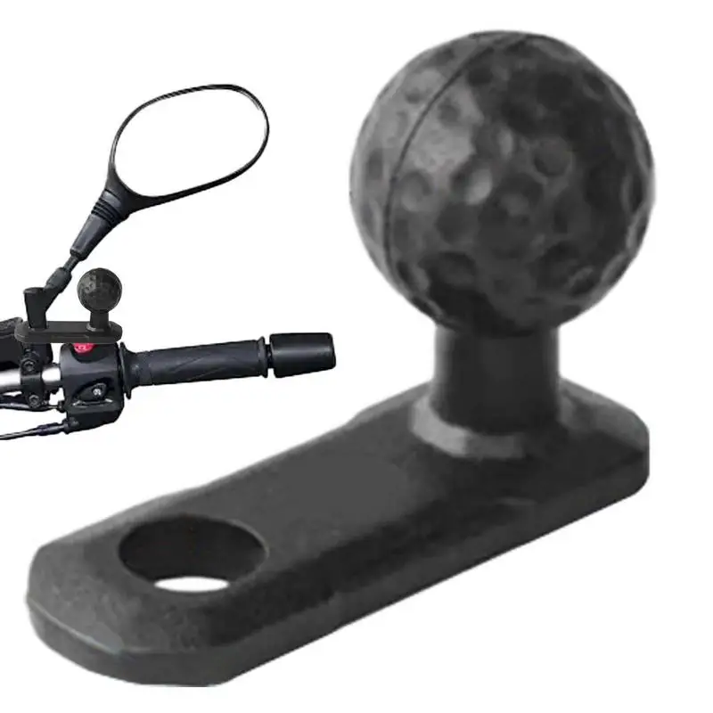 Angled Bolt Head Adapter Ball Base with Mounting Hole M10 M8 Aluminum Alloy Mount Base Motorcycle Phone Holder Accessories
