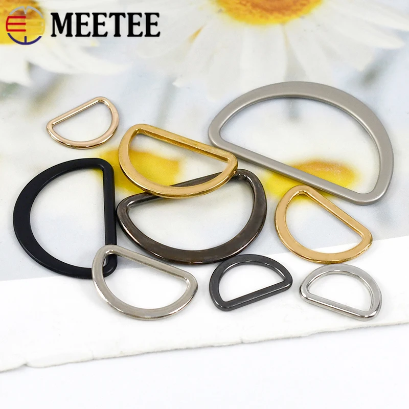 Metal High Quality 16mm 19mm 25mm 32mm 38mm Handbag Bag Purse Strap Belt  Dog Collar Chain Web Flat O Dee D Ring Buckle Clasp DIY - AliExpress