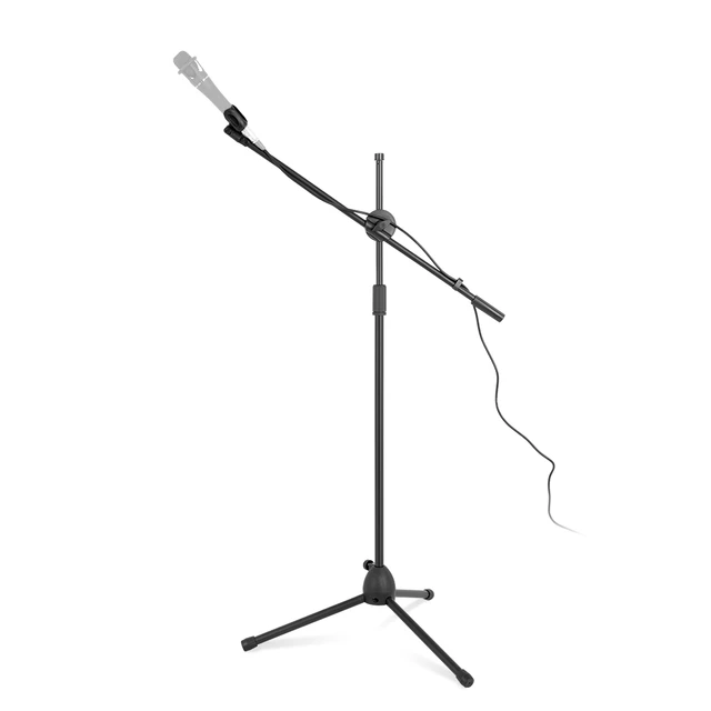 Support De Microphone De Scène Flexible, Trépied De Microphone Au Sol,  Support De Microphone Radio Jusqu'à 190cm, Noir Pour Studio De  Radiodiffusion - Trépieds - AliExpress