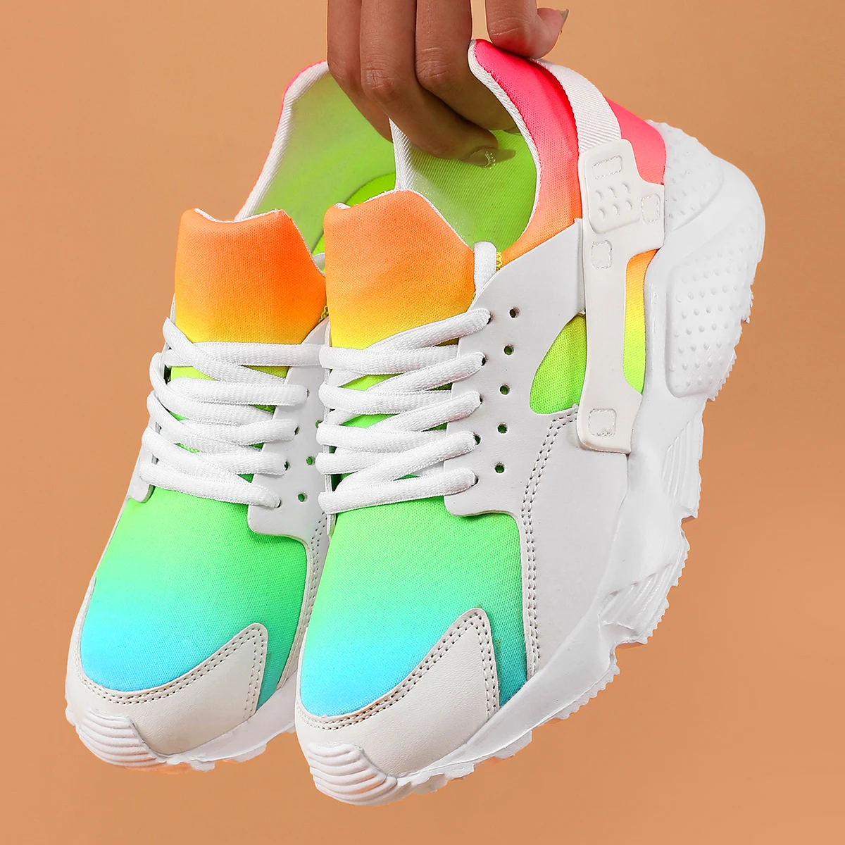 multicolor neon nikes