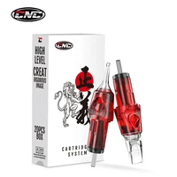 CNC Tattoo Needles Cartridge Disposable Sterilized Safety Needle RS/RL/RM/M1 With Membrane For Tattoo Rotary Machines 20Pcs/Box 1