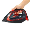 2400W Electric Steam Iron 220V Cordless Charging Steam Iron 5 Speed Adjustable Clothes Ironing Steamer ABS+Ceramic Soleplate 1