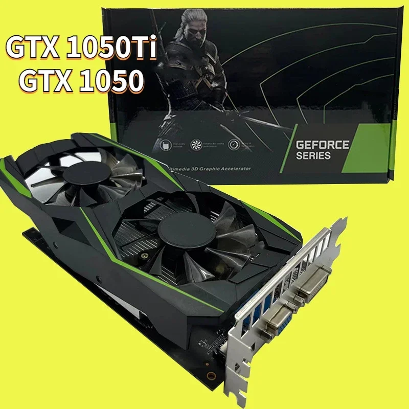

2024 новейшая оригинальная Видеокарта GTX 1050Ti 4 Гб GPU 128Bit для видеокарт nVIDIA GTX 1050 Ti Hdmi VGA видеокарты карта GDDR5