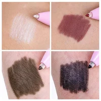 4-in-1 multi-functional lip liner, eyeliner and eyebrow pencil 4-color set 4