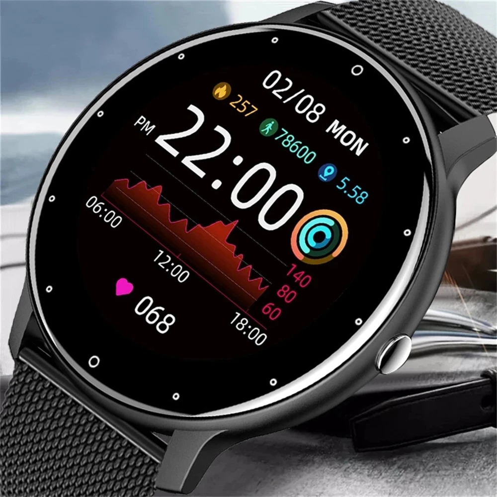 BYKRSEN 2022 ZL02 Smart Watch Women Men Sport Fitness Watch Sleep Heart Rate Monitor Waterproof Smartwatch For Ios Xiaomi Phone
