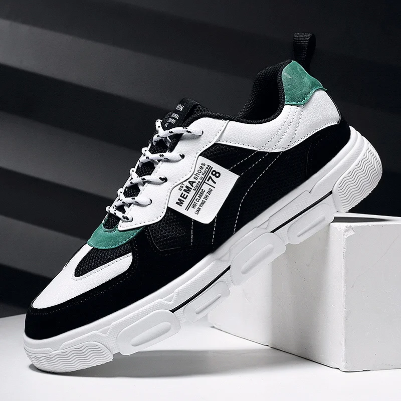 Sneakers för män Löpning Promenadskor Lättviktssneakers Fritidsskor för män Slip Comfy_voghion.com