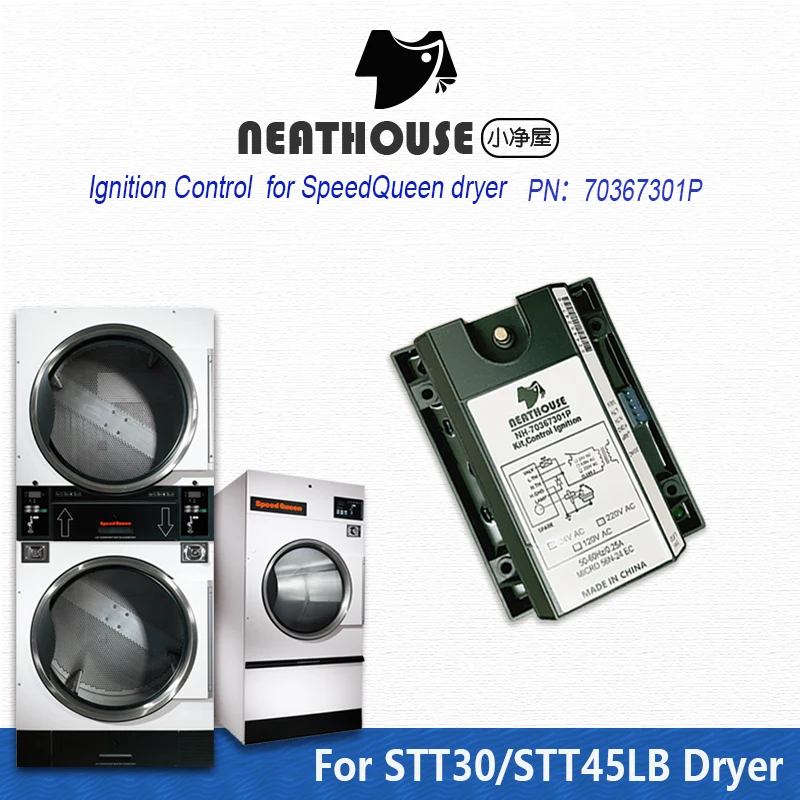 SpeedQueen Dryer 24v Ignition Control 70367301 dryer ignition control