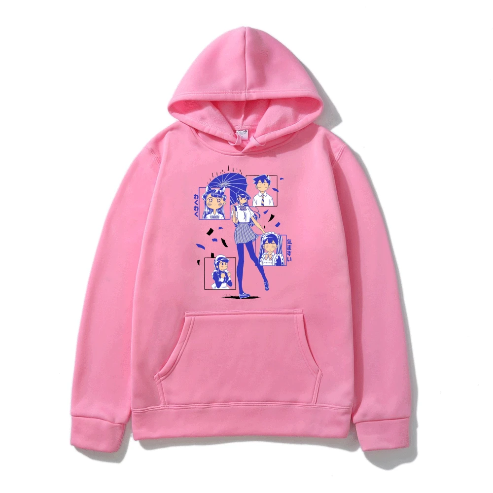 Komi Can't Communicate Hoodie Men Women Harajuku Kawaii Streetwear Sweatshirt Komi Shouko Komi-san Wa,Comyushou Desu Pullover