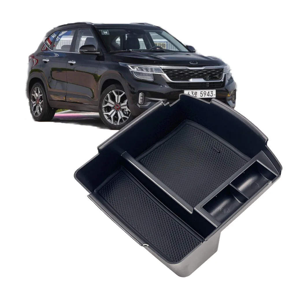 ForKiaSeltos20202023CarArmrestStorageBoxCentralConsoleGlove
