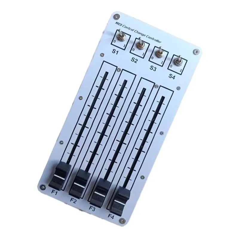 B03B-컴퓨터 음악 호스트 소프트웨어 호환 USB MIDI 컨트롤러(4개의 페이더 및 4개의 스위치 포함)