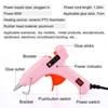 90W Hot Melt Glue Gun with Switch for 7mm Glue Stick Mini Indusrial Adhesive Hot Gun Electric Heat Temperature Gun Repair Tool 5