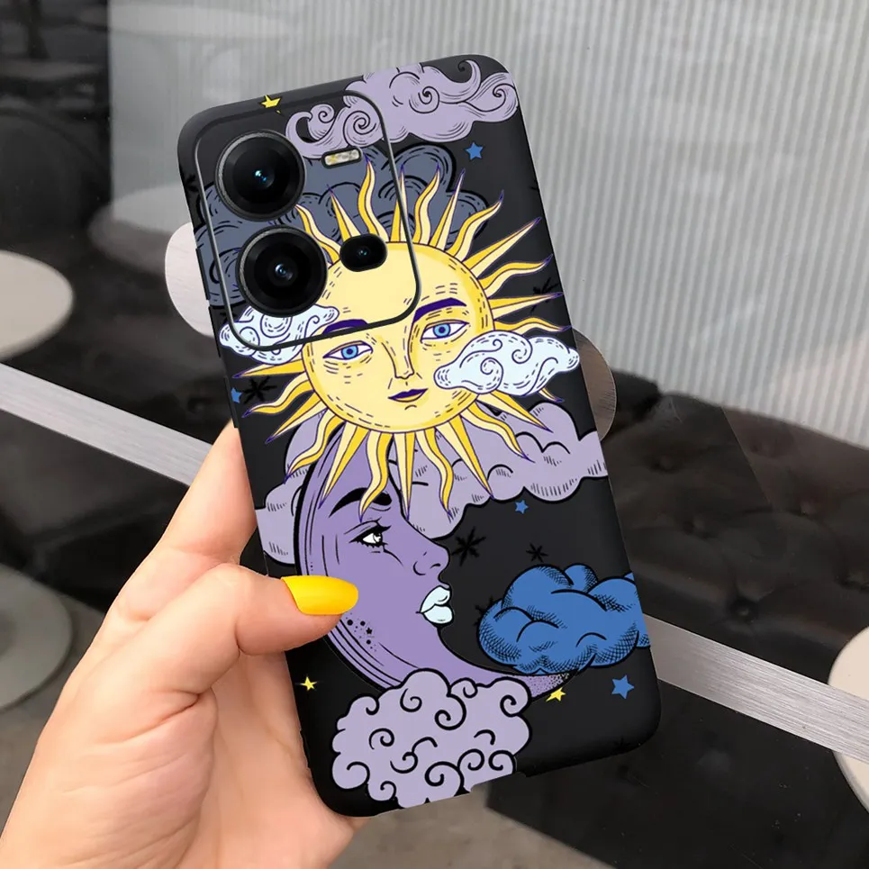 SEAHAI Cover per Vivo X80 Lite/Vivo V25 5G, Custodia Protettiva Ultra