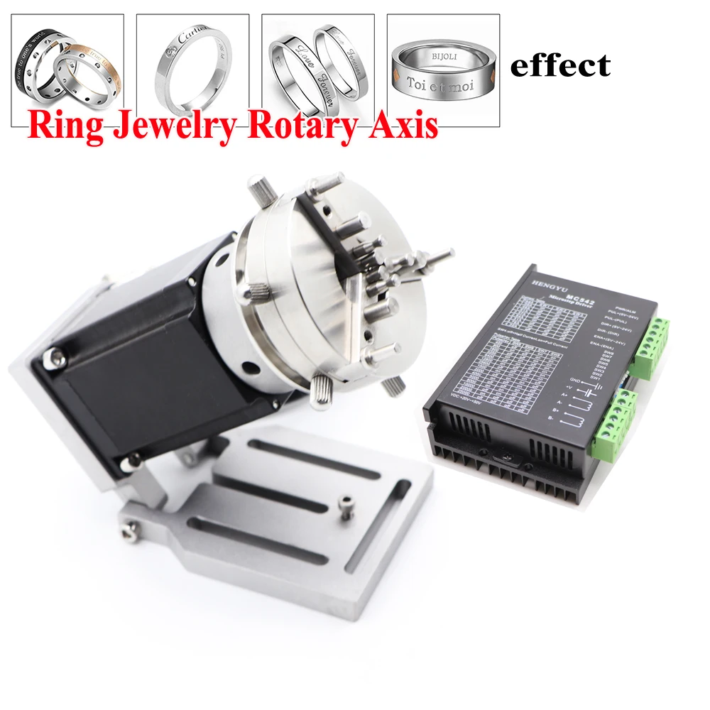 CNC-Router-Fiber-Laser-Marking-Machine-Ring-Rotary-Axis-for-Bracelet ...