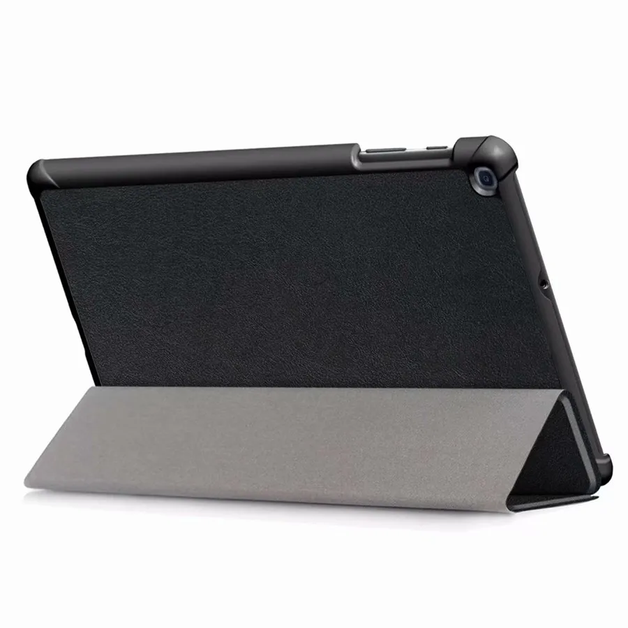 Trifold Magnetic PU Leather Hard Stand Cover