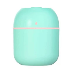 Portable USB Aroma Diffuser & Humidifier - 220ml Electric Home Fragrance Sprayer (Green)