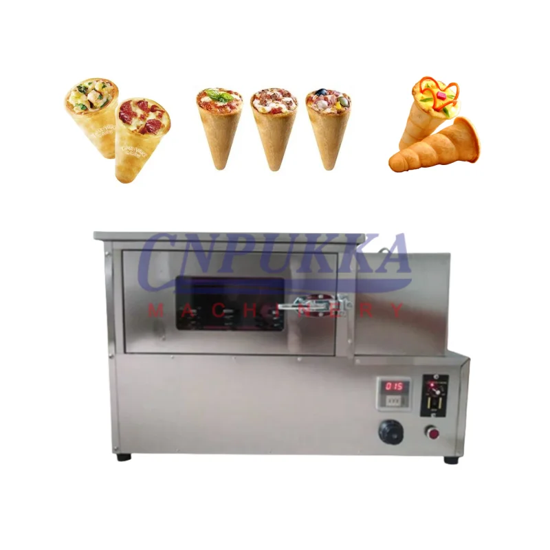 12pcs/batch Stainless Steel Cone Pizza Rotary Oven Kono Cone Pizza Baking Machine 110V 220V Rotating Oven