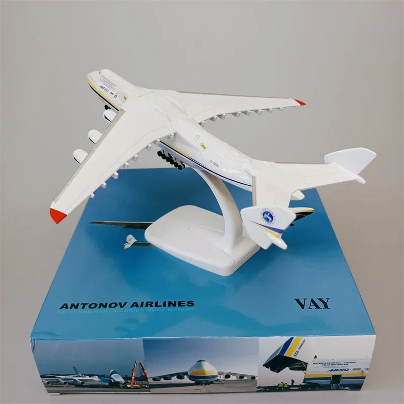 20cm Alloy Soviet Union Air ANTONOV 225 Airlines An-225 Mriya WORLD BIGGEST CARGO Airplane Model Plane Diecast Aircraft 20cm alloy metal soviet union air antonov 225 an 225 mriya world biggest cargo airplane model plane diecast aircraft wheels