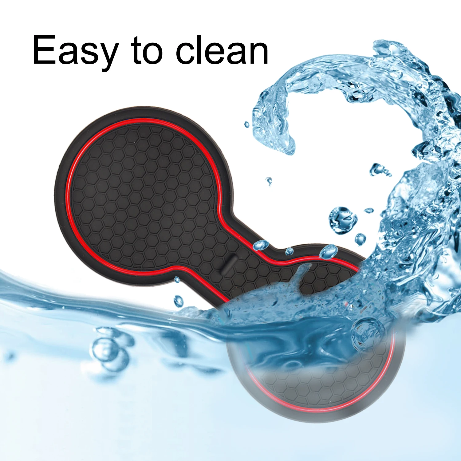 Cup Holder Coasters 1Pcs Waterproof for Car Model 3 Y