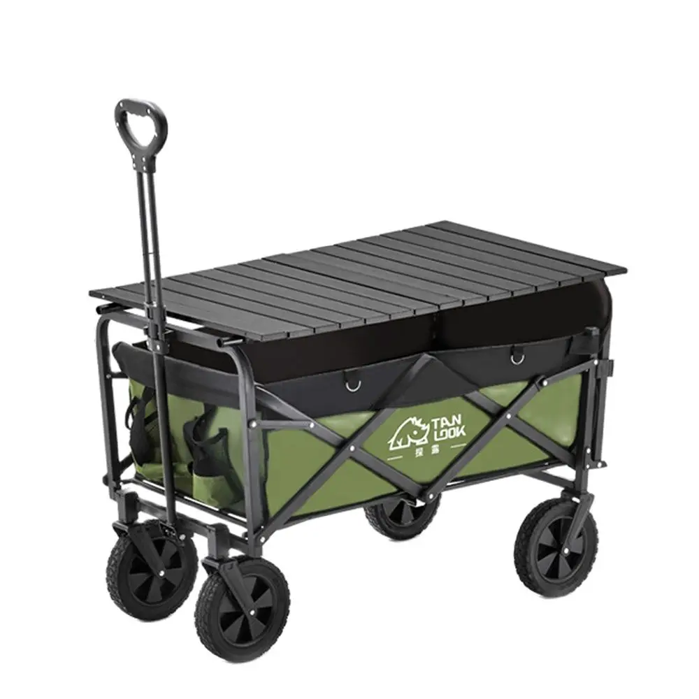 DUTRIEUXOutdoorFoldableTrolleyCampingTrolleyTrailerCampingEquipmentOutdoorAccessories
